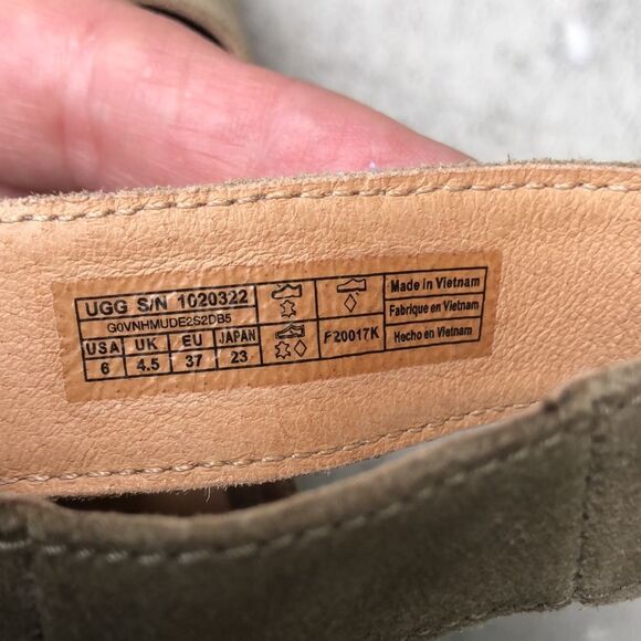 UGG AJA suede heels - Picture 7 of 8